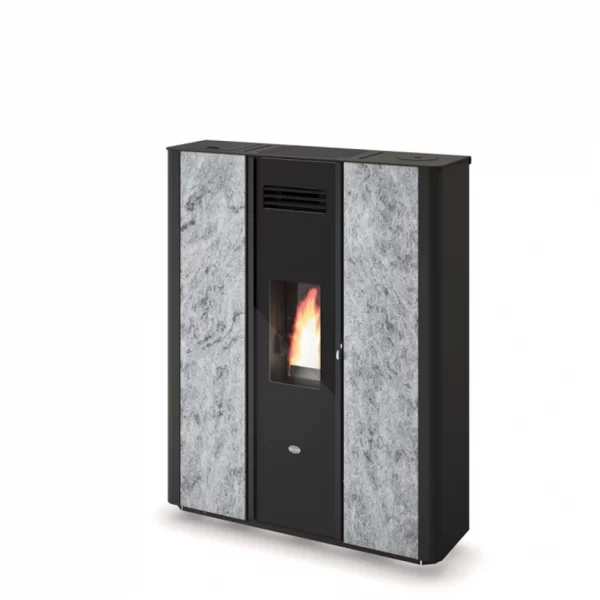 Soba tip semineu CAROL SLIM  9,4 Kw   -Aspect piatra - Image 2